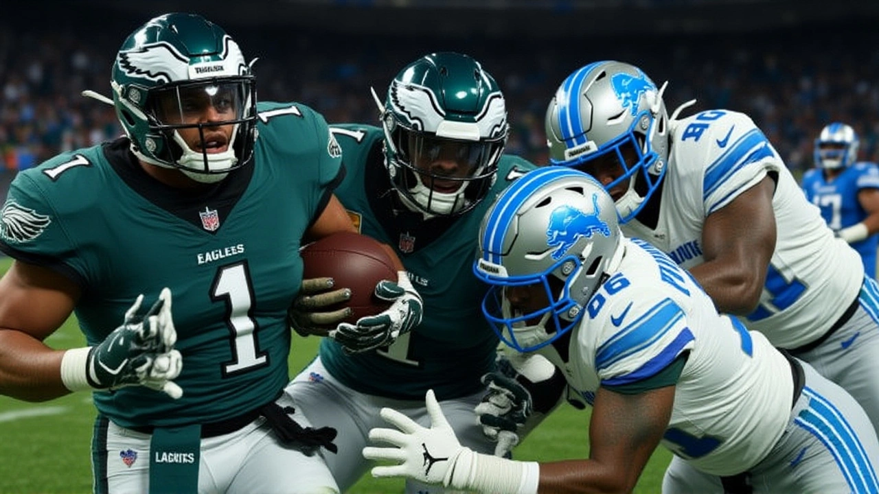 Jalen Hurts' 1-Yard TD Powers Eagles to 16-9 Win Over Lions in Defensive Battle