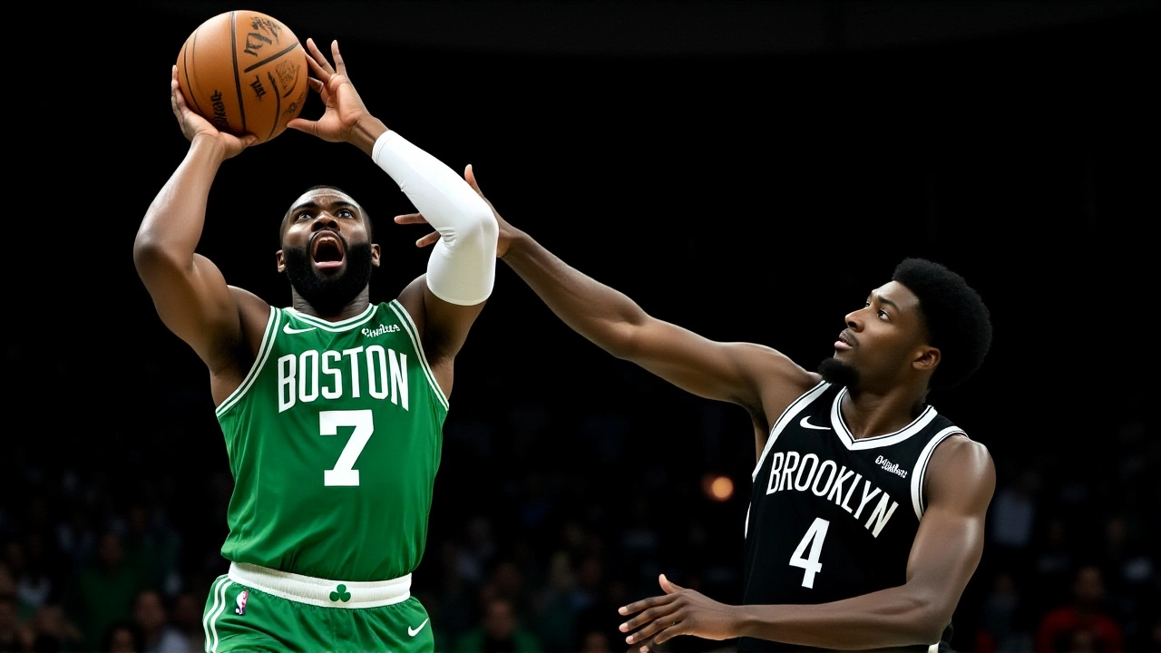 Nic Claxton’s Triple-Double Powers Nets to 113-105 Win Over Celtics in Emirates NBA Cup