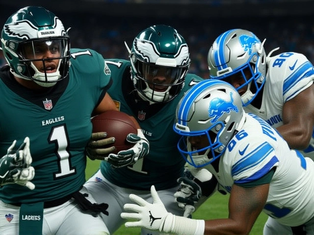 Jalen Hurts' 1-Yard TD Powers Eagles to 16-9 Win Over Lions in Defensive Battle